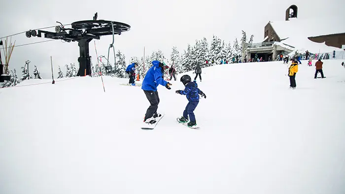 Snowboard trening, sprejem,